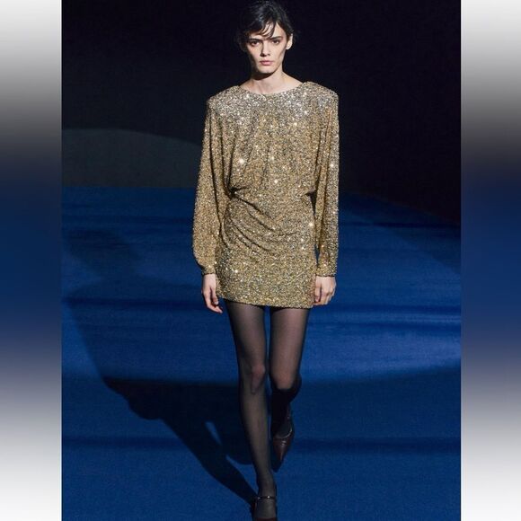 Zara Dresses & Skirts - Zara sequin mini dress ZW collection